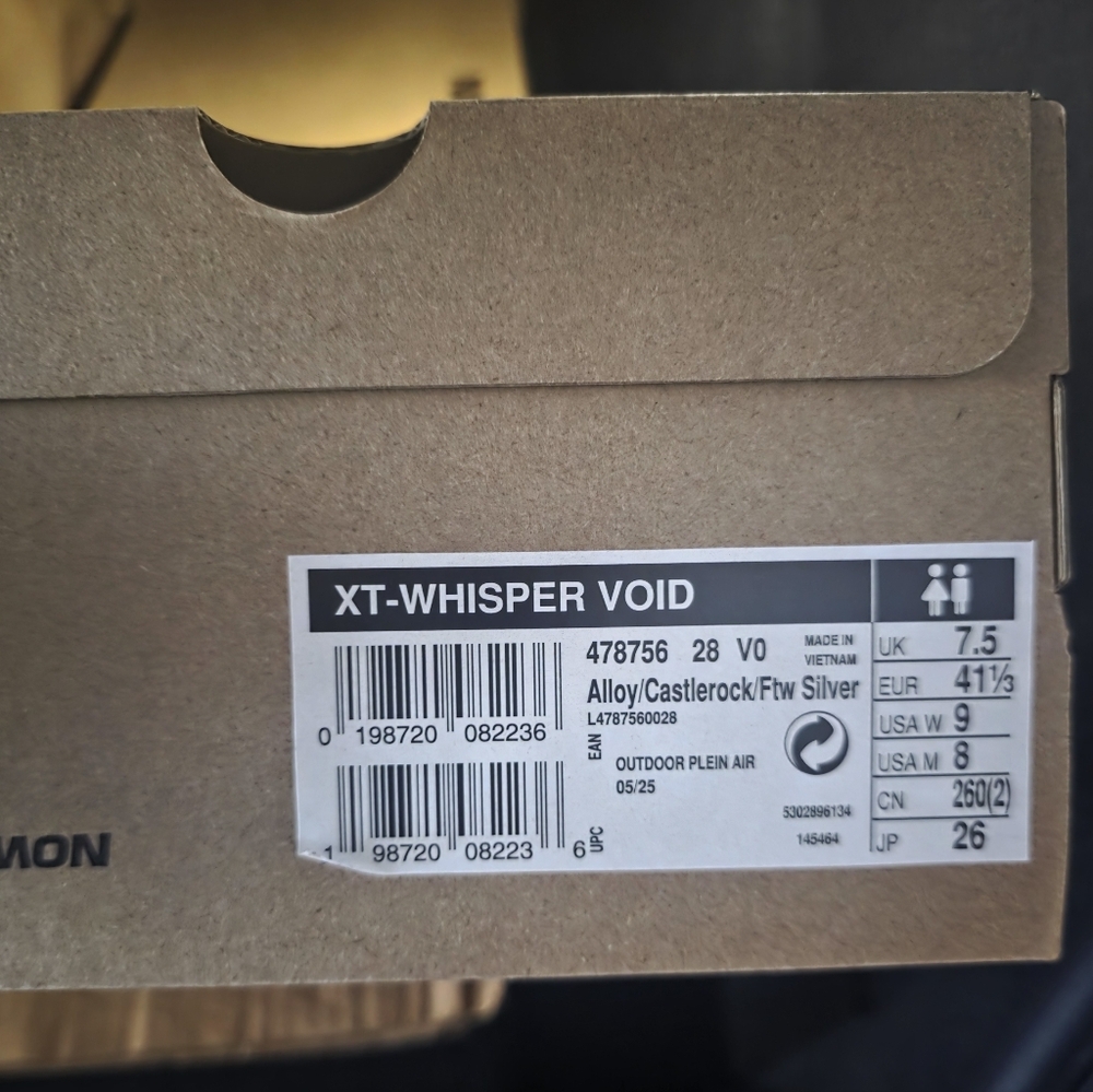Salomon Salomon XT- Whisper VOID. BRAND NEW - Picture 3 of 4